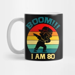 80th Birthday Dabbing Apparel 80 Years Old Mug